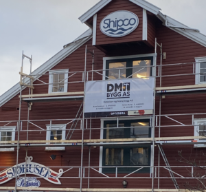 renovering utvendig sjohuset